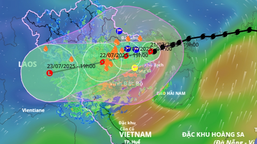 Northern localities put on alert as Wipha set to make landfall on July 22